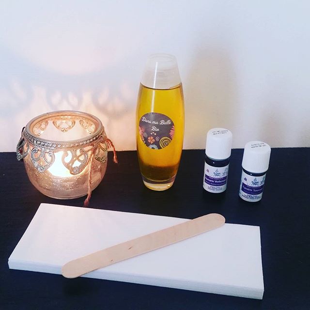 Huile de soin post-épilatoire #bio #slowcosmetique #végane #cosmetiquefaitmaison #desainthilaire